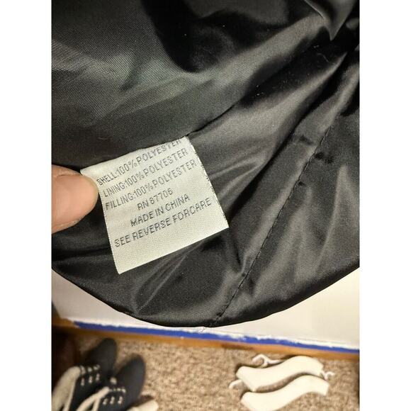 Men's Snap-On Tools Red Black Gray Puffer Winter Jacket Coat Size Large XL - Picture 12 of 13